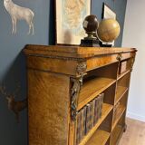 Antique open bookcase