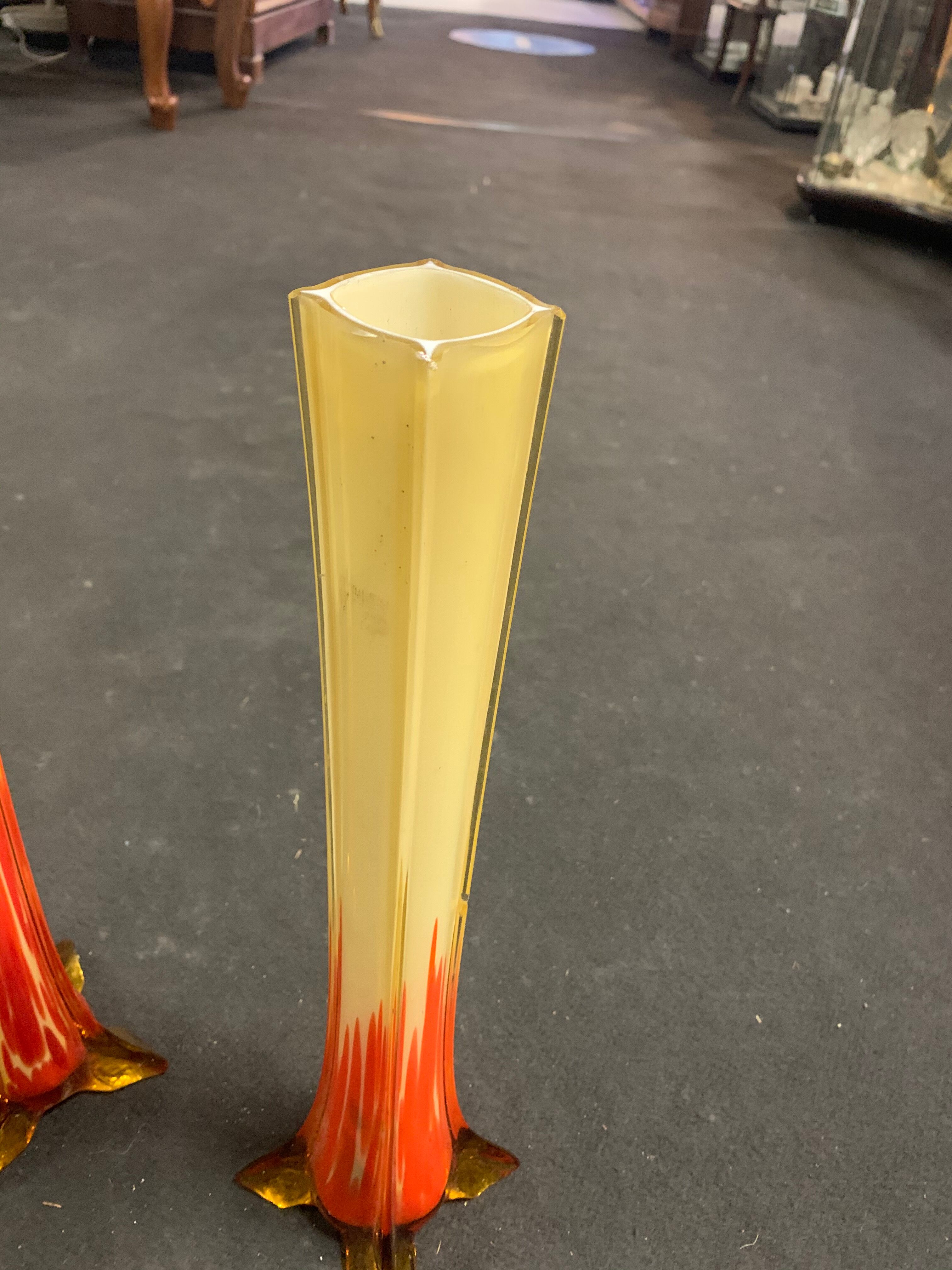 Pair of soliflores of the 70s