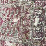 Tapis ancien turc ghyordès 18éme siècle 135x268 cm
