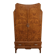 Armoire Cubiste Art Déco en Ronce Années 40 Design Vintage