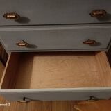 Commode bois patinée