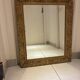 Rectangular framed mirror in wood and gilded stucco – Louis XV Rococo style