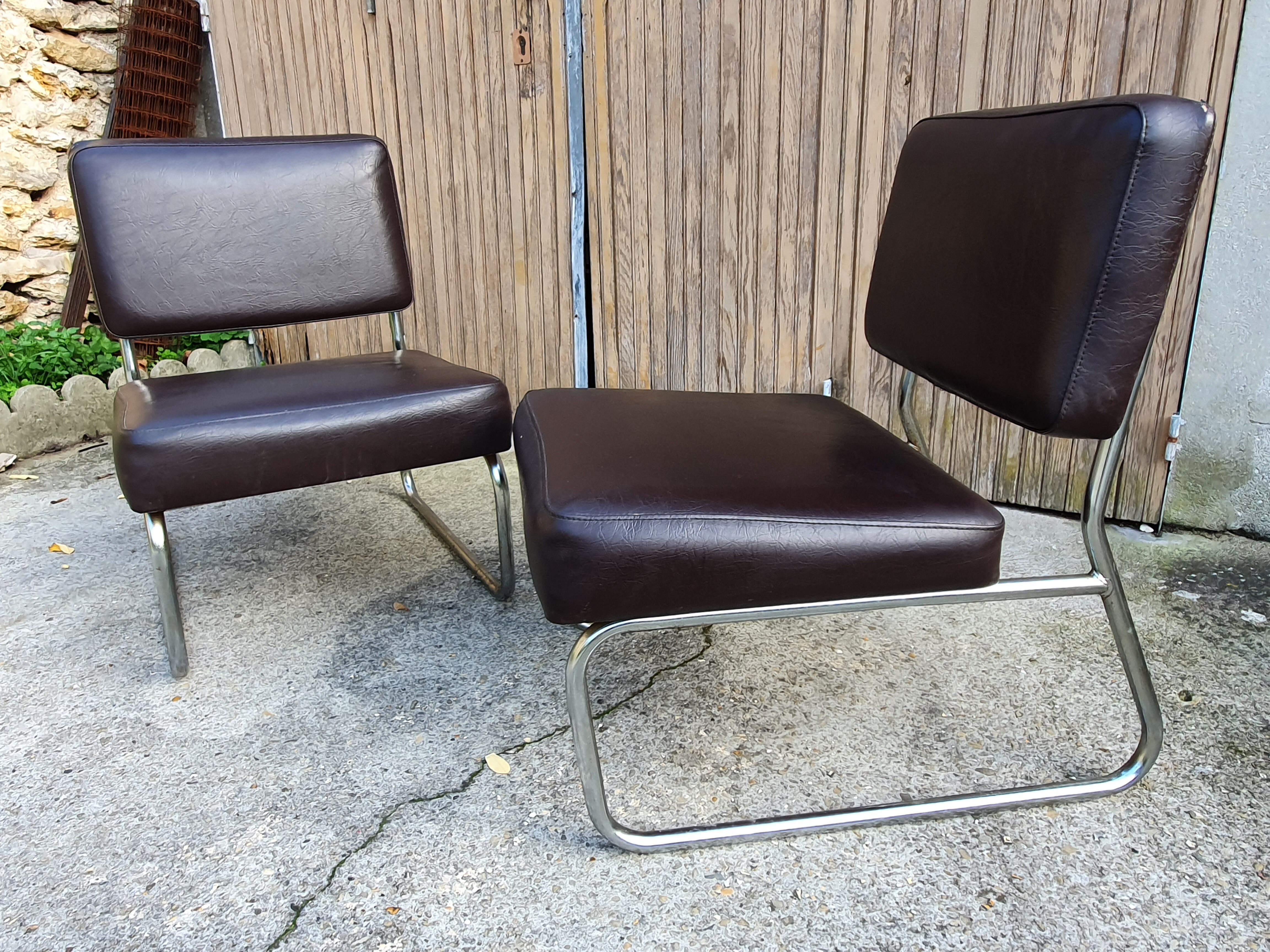 Pair of armchairs 70s