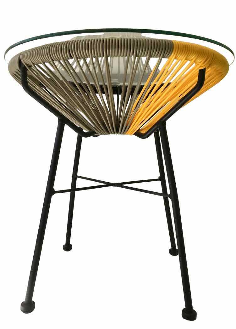 Scoubidou designer coffee table