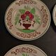 Sarreguemines flat plates late nineteenth series of four