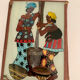 Six Suweer - painting fixed under glass