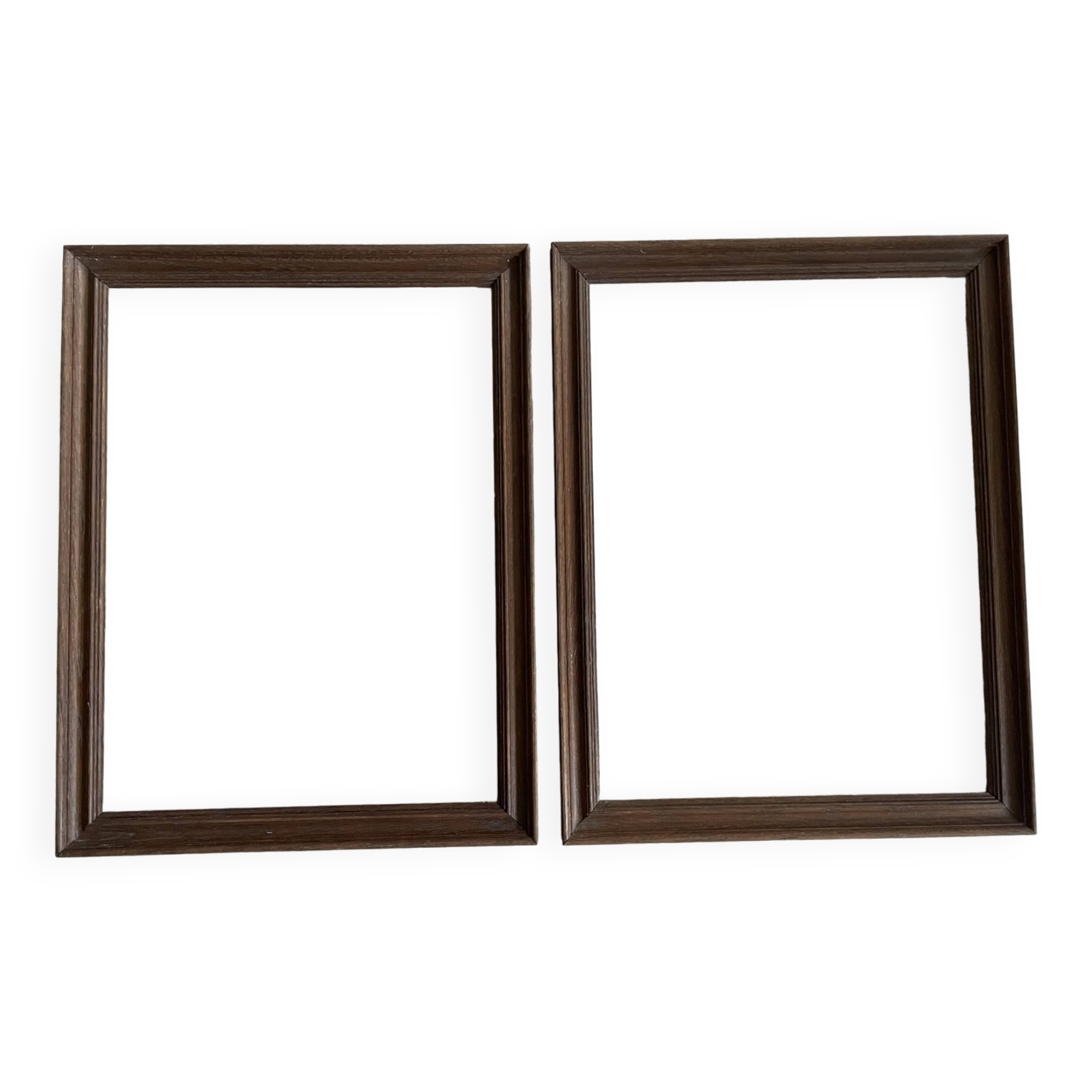 Set of 2 wooden frames 45x35cm