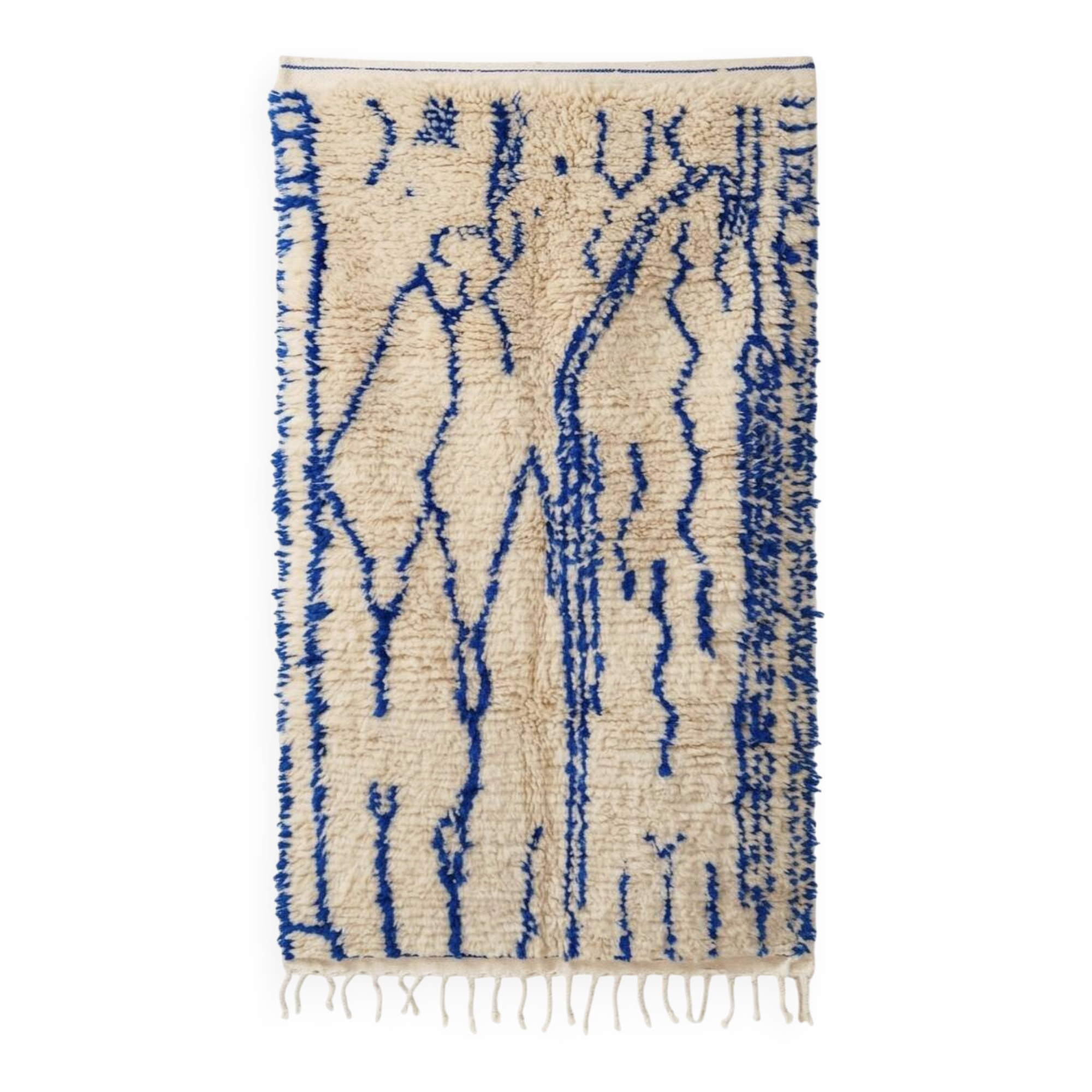 Azilal Berber rug - natural wool from the High Atlas