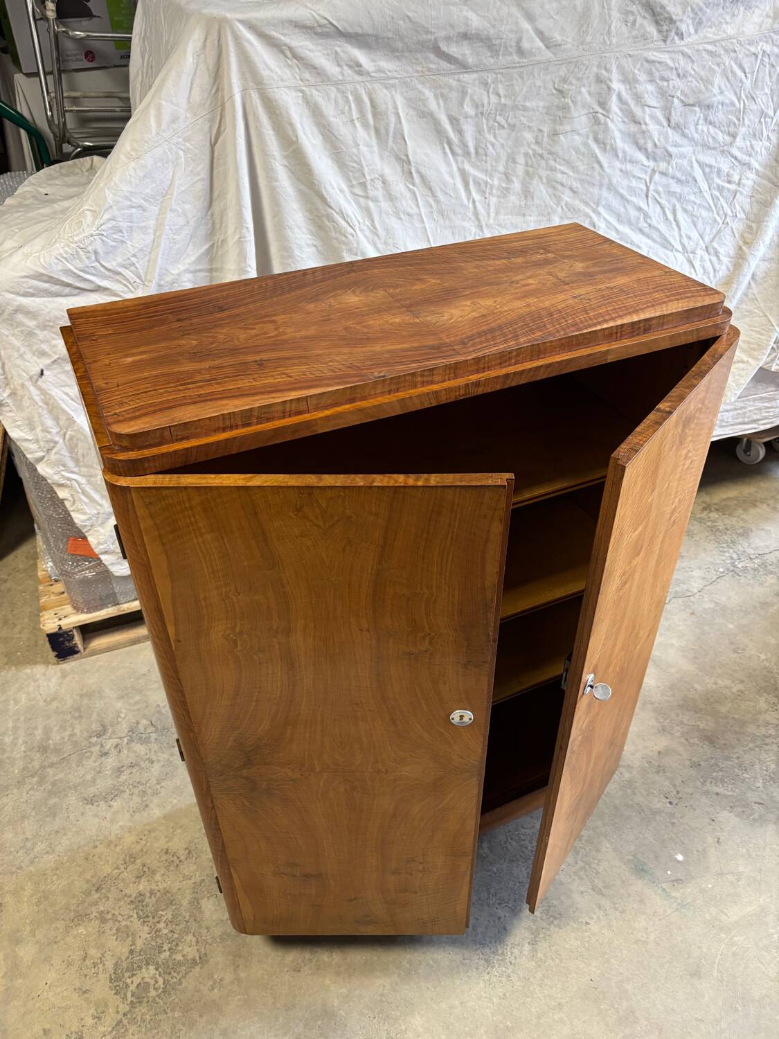 Art Deco storage unit