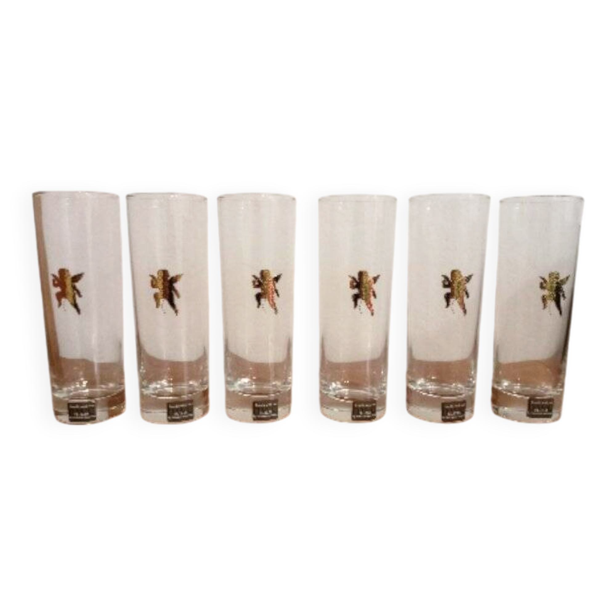 Nanae Umeda shot glasses for Egizia, 1990s, set of 6