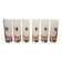 Nanae Umeda shot glasses for Egizia, 1990s, set of 6