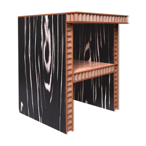 console en MDF alvéolé