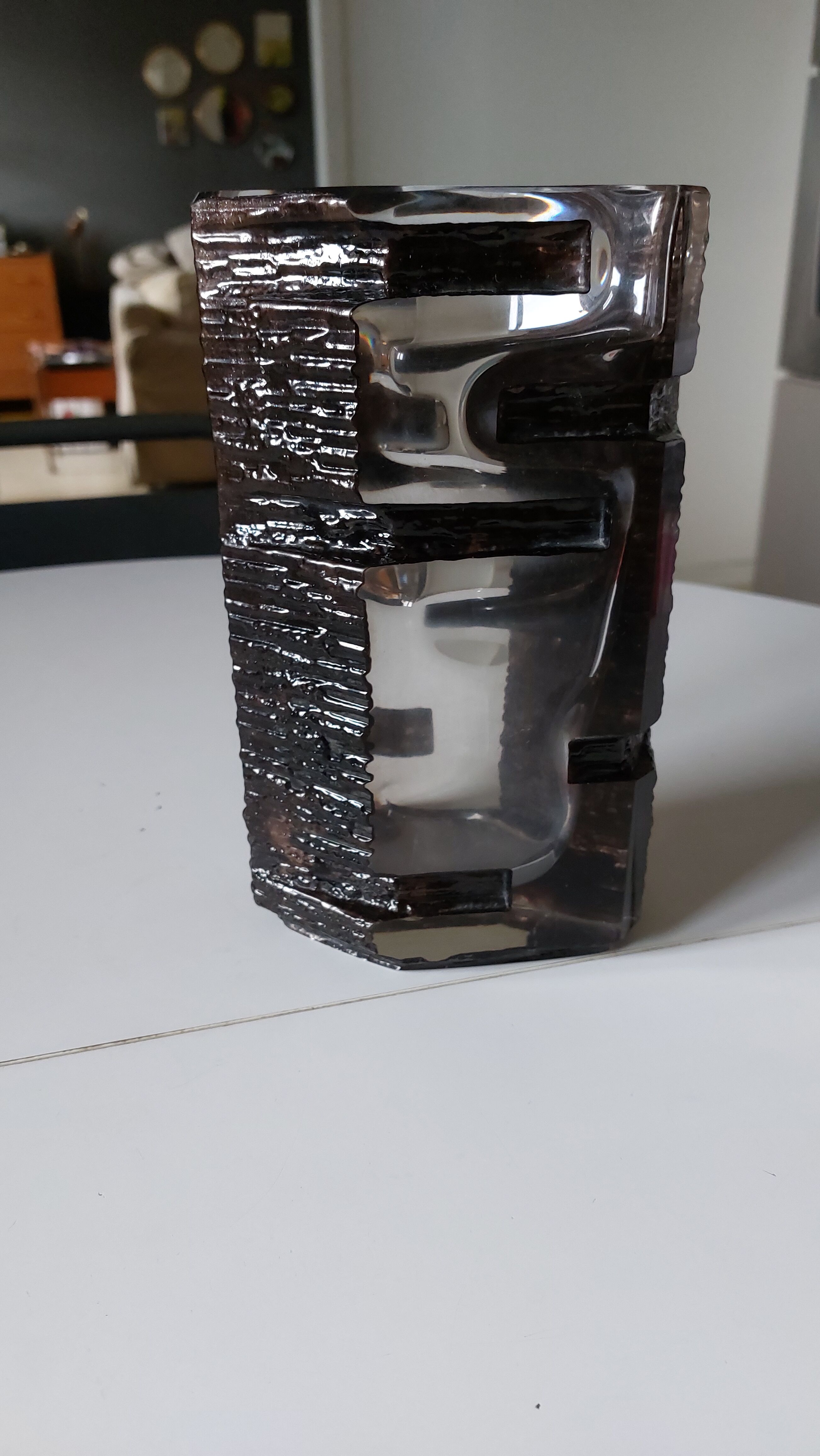 Daum vase france argos model by césar baldaccini - school of nice