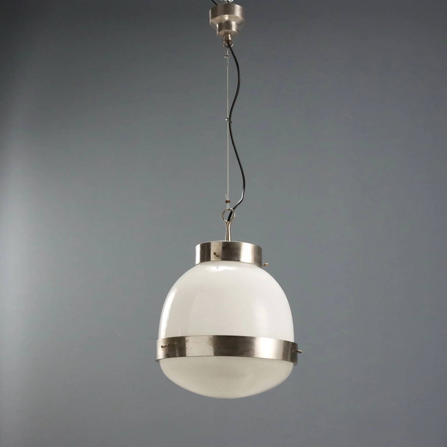 Suspension Delta Artemide, design Sergio Mazza, Italy, 1960s