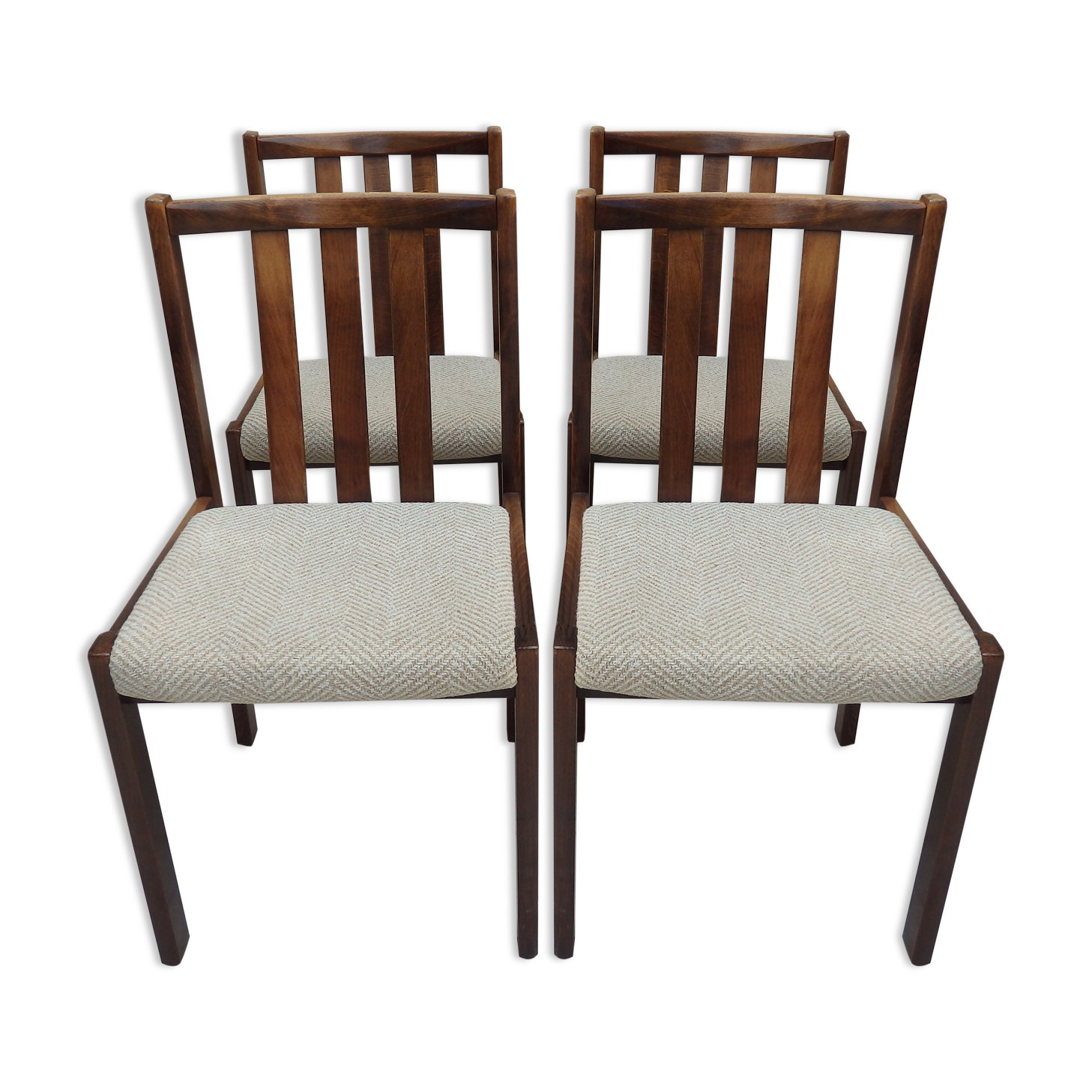 4 vintage Scandinavian chairs