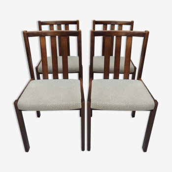 4 vintage Scandinavian chairs