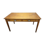 Old oak administration table or desk