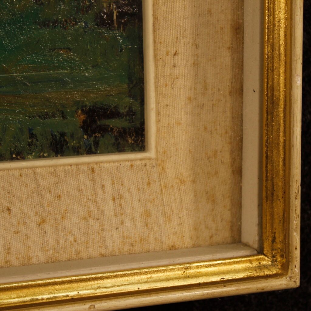 Italian still life painting in impressionist style
