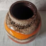 Vase ball fat lava Sheurich 284-19