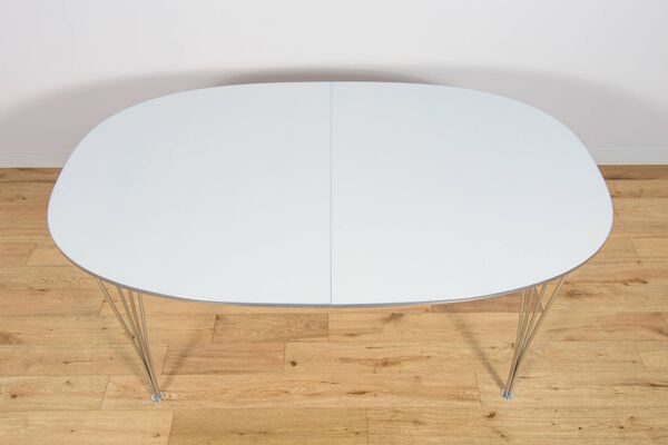 Table à manger extensible Ellipse B612 de style Mid-Century Modern par Piet Hein & Brun