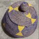 Panier de rangement artisanal tressé