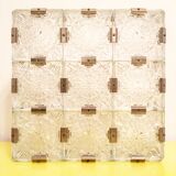 Chandelier - "cube" made in Czechoslovakia in fabrique Kamenicky Senov in 60's.