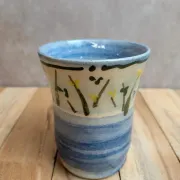 Large vintage cup Poterie du Marais – Signed French ceramics