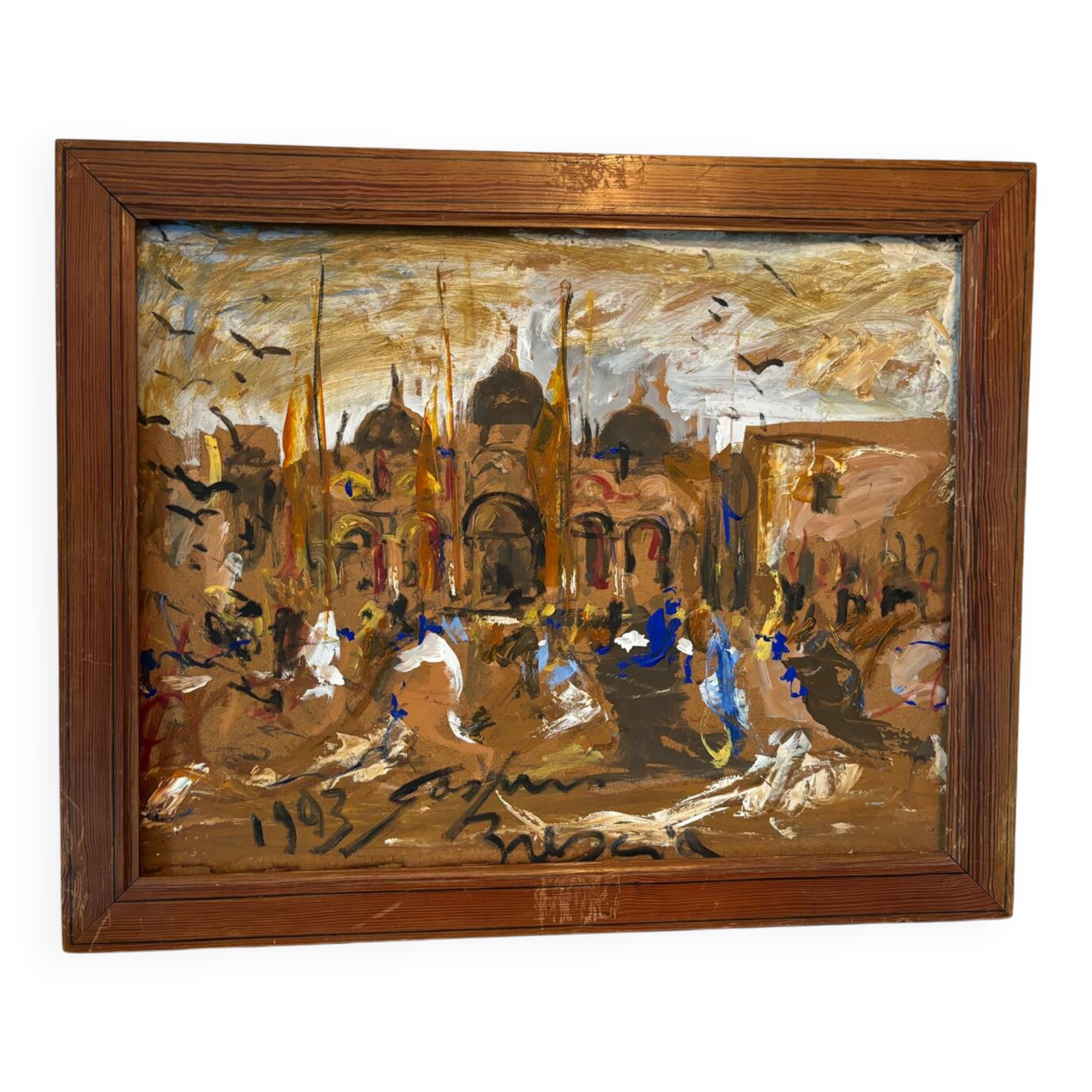 Saint Mark's Basilica signed Brescia