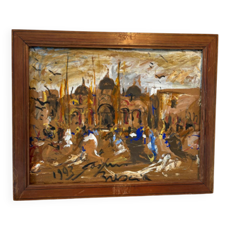 Basilica of Saint Mark signed Brescia