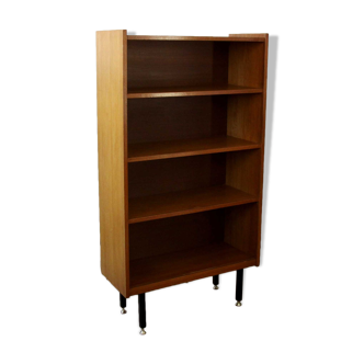 Vintage wooden library