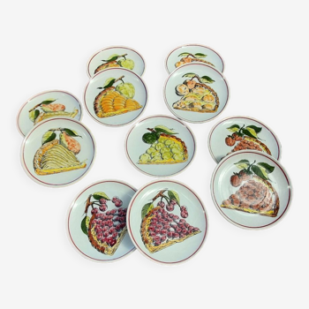 Gien dessert plates