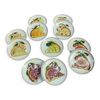 Gien dessert plates