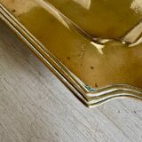 Old ashtray, pocket tray, in brass