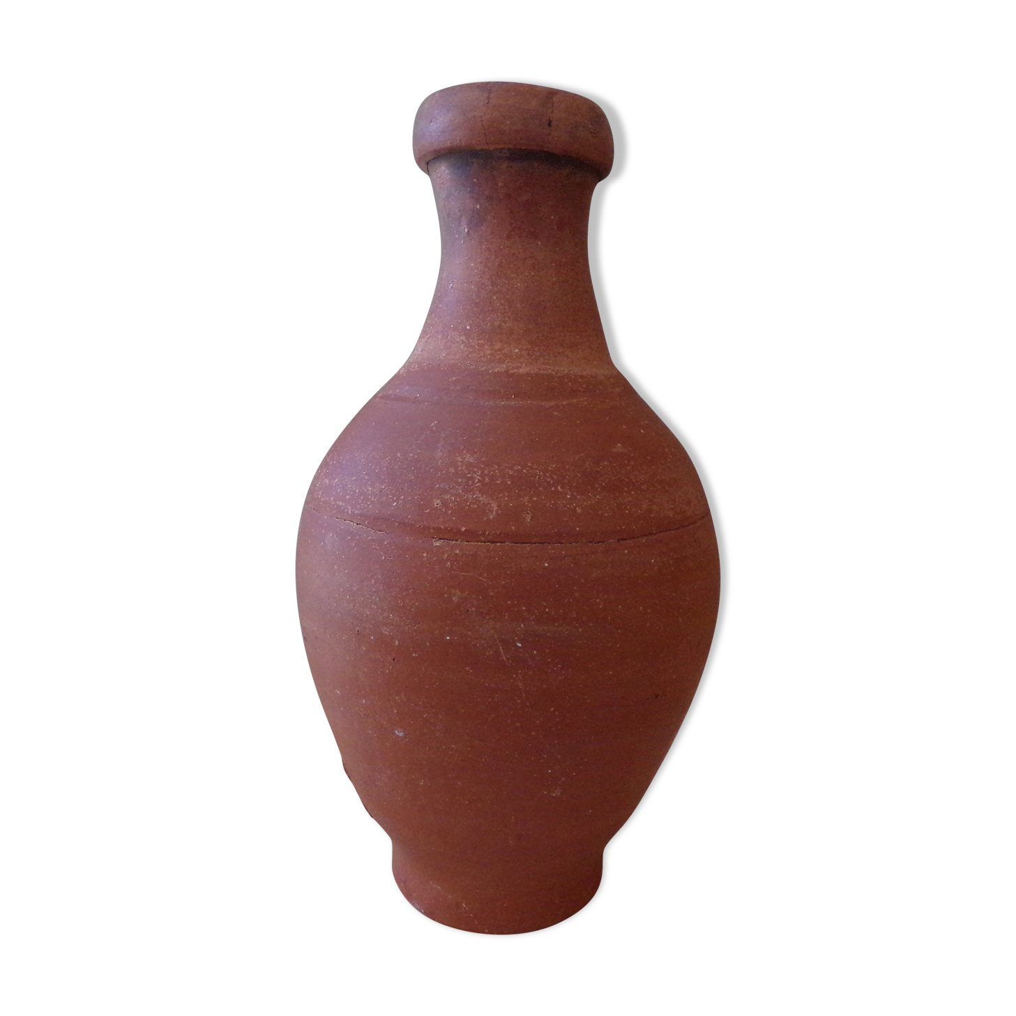 Terracotta vase