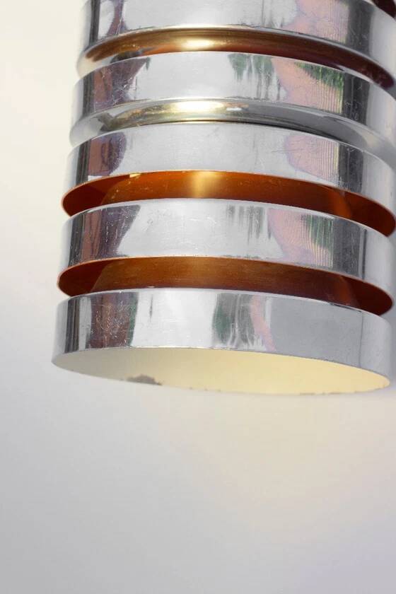 Suspension with overlapping rings by Carl Thore Granhaga Metallindustri, 1970s