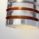 Suspension with overlapping rings by Carl Thore Granhaga Metallindustri, 1970s