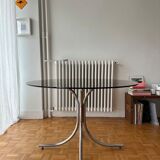 Smoked glass Italian table