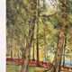 Soignes Forest, oil on canvas signed