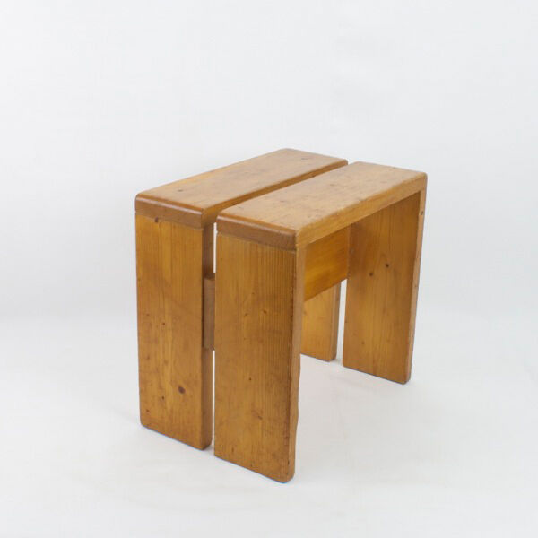 Stool by Charlotte Perriand for Les Arcs 1968