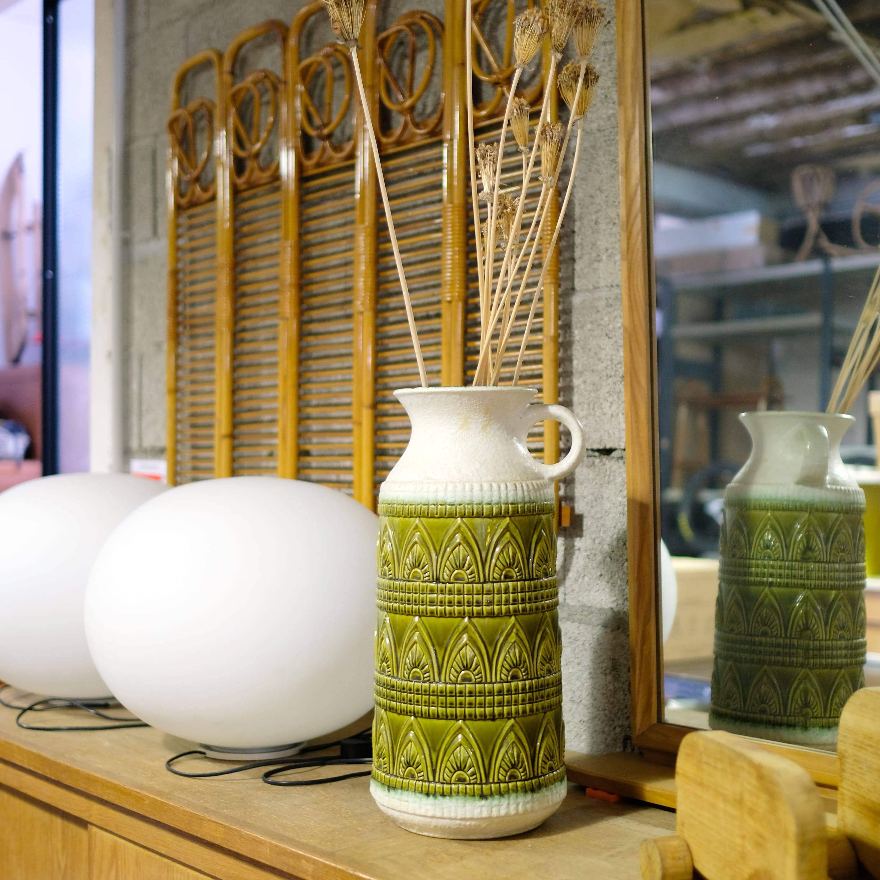 Large ceramic vase, German work from the 60s.