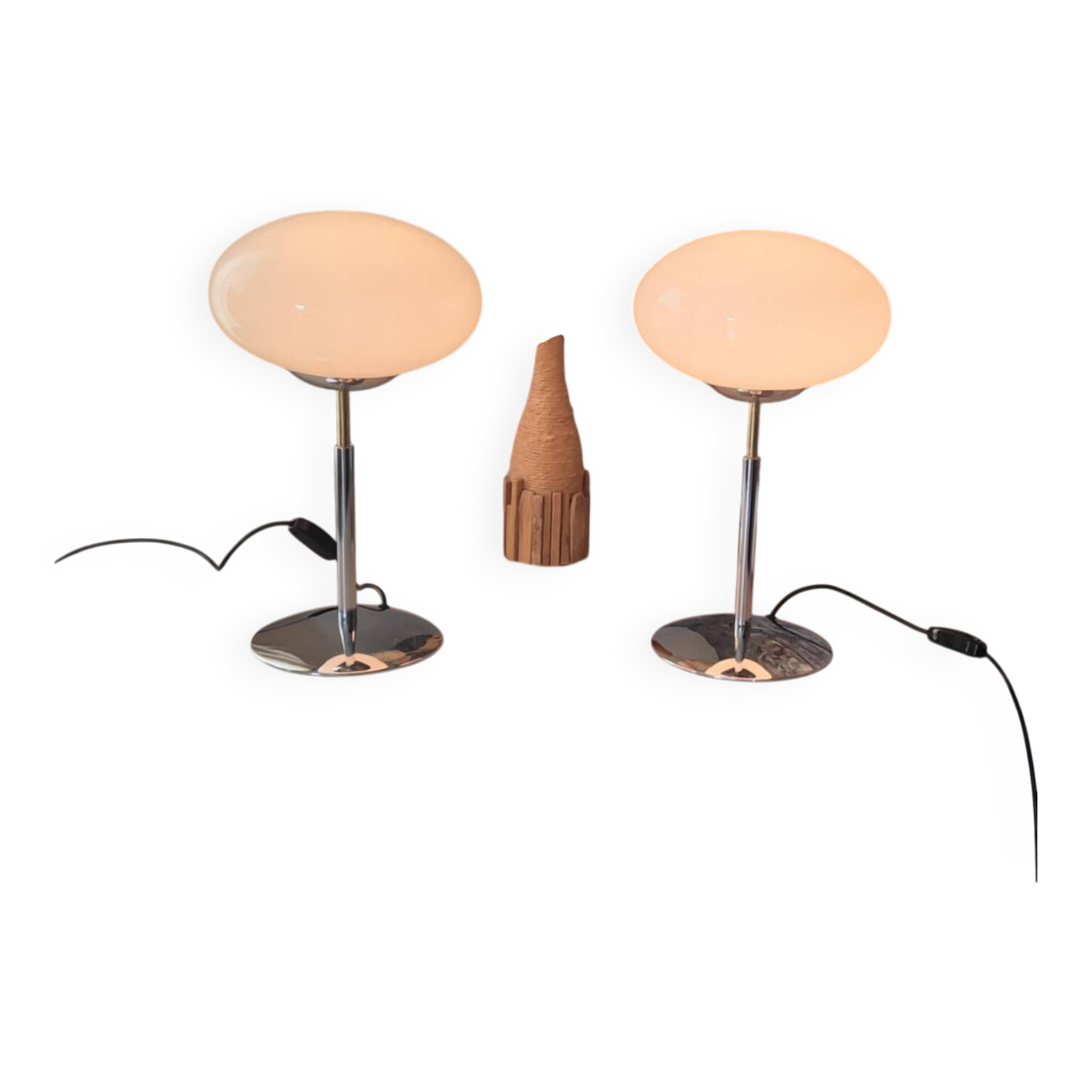 Pair of Italian lamps 1980