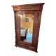 Antique carved wardrobe – solid wood Louis Philippe style
