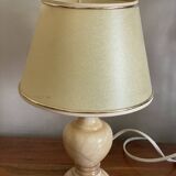 Pink marble lamp