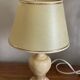 Lampe en marbre rose