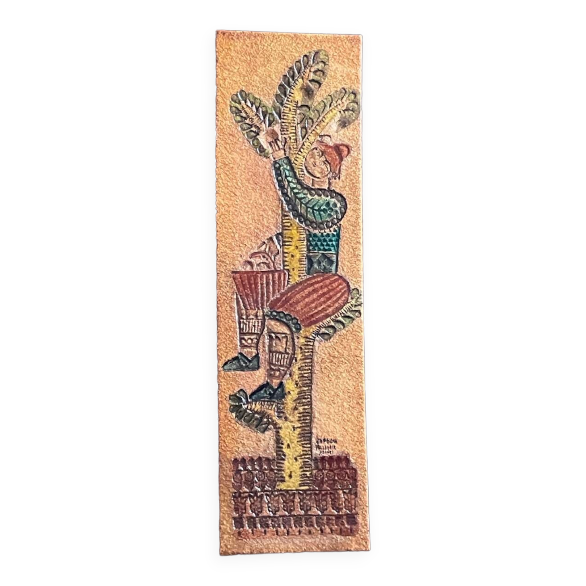 Capron ceramic decorative plate