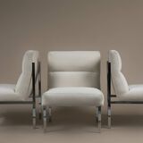 Three VINCO low chairs 1968