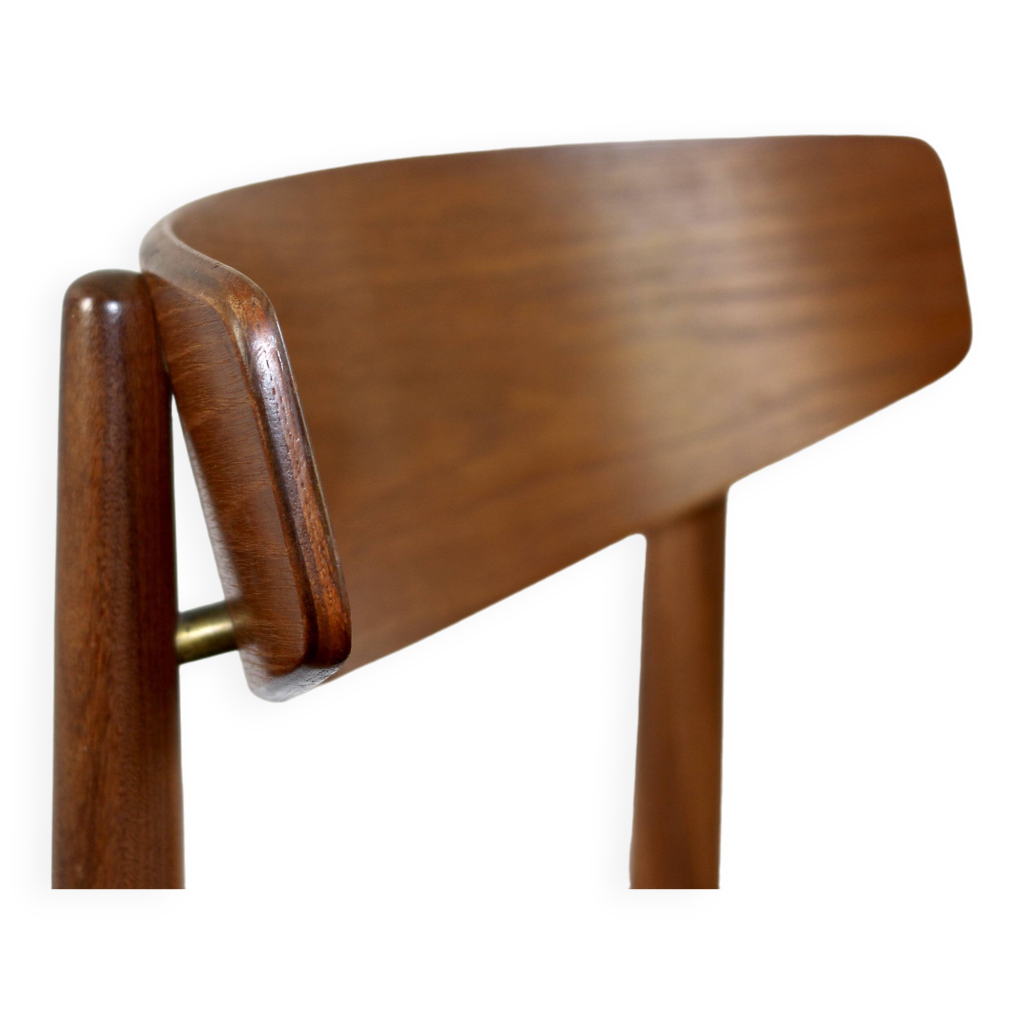 Set of 6 Scandinavian vintage teak chairs HW Klein 1960