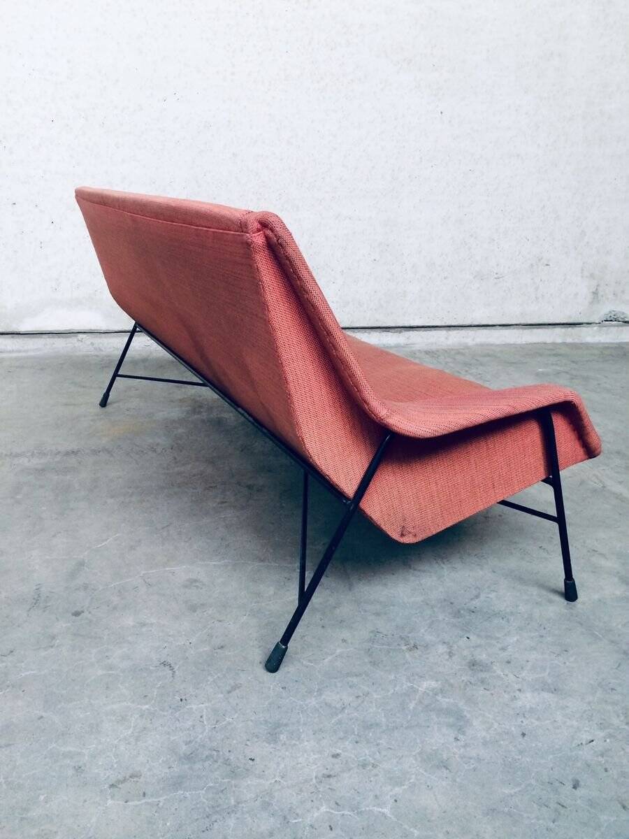 S12 Model 3-Seat Sofa by Alfred Hendrickx for Belform, Belgium, 1958