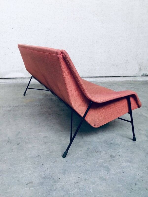 S12 Model 3-Seat Sofa by Alfred Hendrickx for Belform, Belgium, 1958