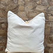 Coussin en laine berbère fait main : Coussin Kilim marocain (45x45cm)